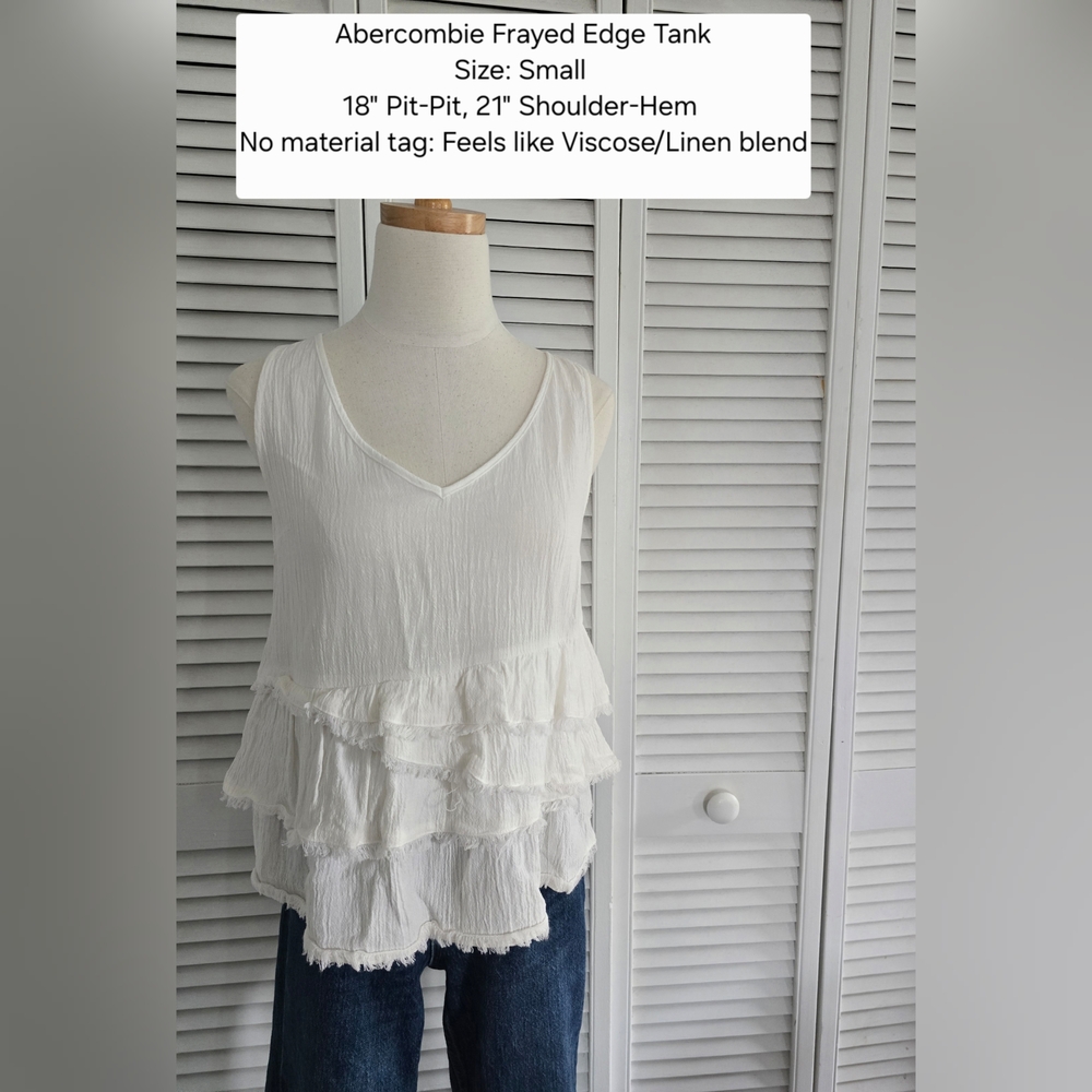 Abercrombie & Fitch Tiered Tank Top